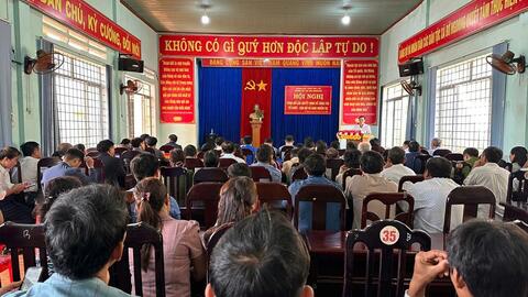 Xã Bờ Ngoong: Tổ chức Hội nghị công bố các quyết định về công tác tổ chức - cán bộ và giao nhiệm vụ
