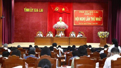 Đại hội đại biểu Đảng bộ tỉnh Gia Lai lần thứ I, nhiệm kỳ 2025-2030 diễn ra ngày 2-4/10/2025