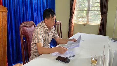 ĐẢNG ỦY XÃ BỜ NGOONG HỌP BAN CHỈ ĐẠO THỰC HIỆN NGHỊ QUYẾT SỐ 57 CỦA BỘ CHÍNH TRỊ